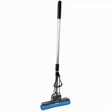 Швабра отжимная OfficeClean "Professional" с губчатой насадкой, ПВА ролик, телескопич. ручка78-120см