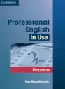 Professional English in Use Finance + Answers / Учебник + ответы