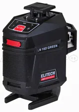 Нивелир лазерный LN 16D GREEN ELITECH HD PROFESSIONAL