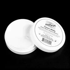MEHRON CLOWN WHITE PROFESSIONAL STAGE FACE BODY CREAM MAKEUP PAINT MIME 2.25OZ