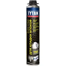 пеноцемент в баллонах Tytan Professional EURO клей для кладки блоков
