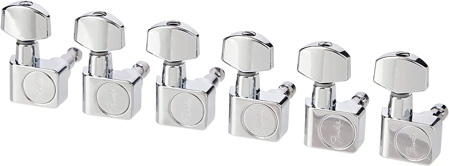 Fender American Professional Series Guitar Tuners колки для электрогитары хромированные (6 в линию)-0