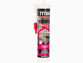 Монтажный клей TYTAN PROFESSIONAL Classic Fix каучуковый прозрачный 310мл