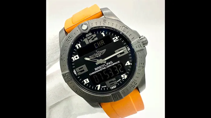 Pre-owned 2020 Breitling Aerospace Evo Night Mission V7936310/BD60 Watch