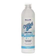 Крем-шампунь Ollin Professional Cocktail Bar Milk Shake увлажняющий для сухих волос 400 мл