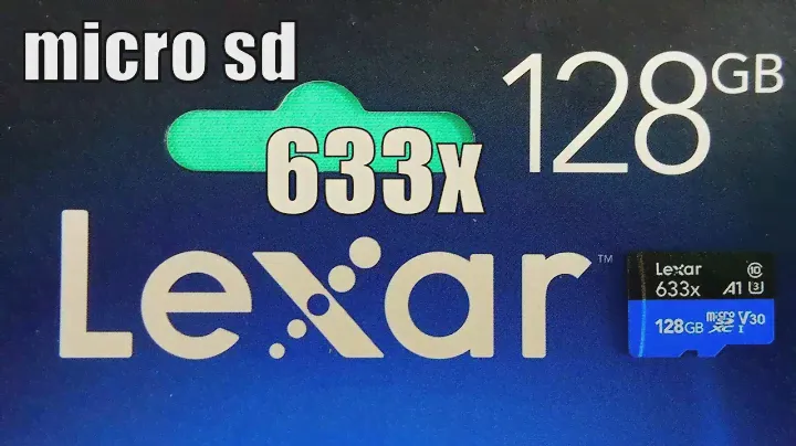 Карта памяти Lexar 633x на 128 Гб. С Алиэкспресс. Тесты. Видео-Отзыв.