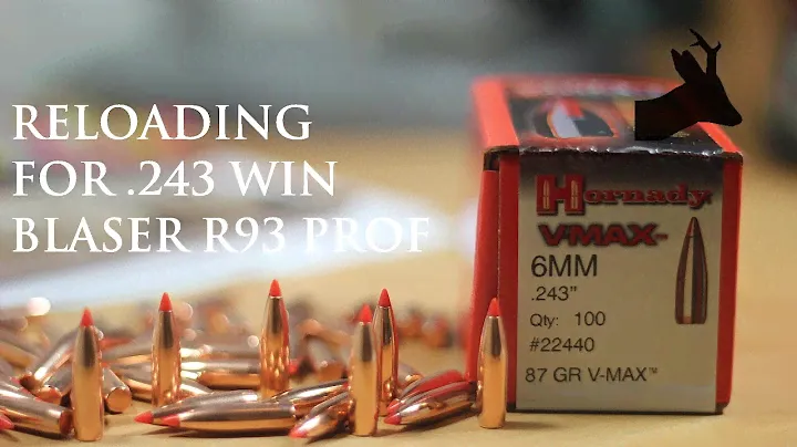 Перезарядка .243: Профессиональное охотничье ружье Blaser R93 для оленей. Elaboracja amunicji myśliwskiej.