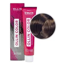Ollin Professional Ollin Color - Перманентная крем-краска для волос 5/1 светлый шатен пепельный 60 мл