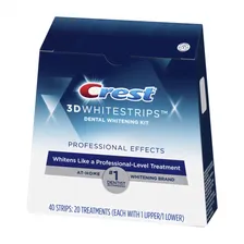Отбеливающие полоски для зубов Crest 3D Whitestrips Professional Effects Dental Kit, курс 20 дней в Москве
