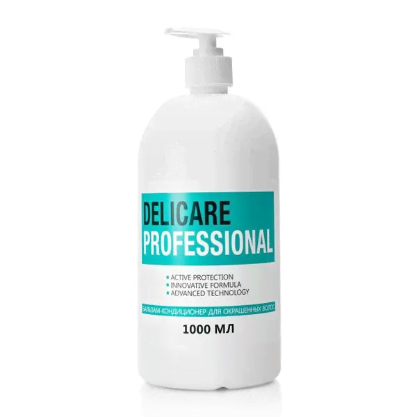 Бальзам-кондиционер для волос Delicare Professional 1л для окрашенных