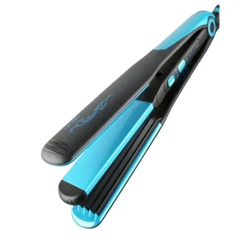 Cronier Professional CR-8089 - Выпрямитель для волос 2в1 Синий черный-0