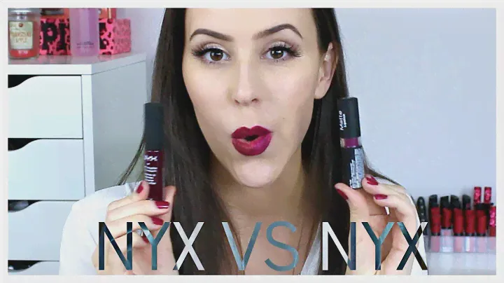 NYX Soft Matte Lip Cream VS NYX Matte Lipstick - Beauty with Emily Fox