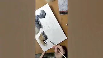 Акварель. Speedpaint.