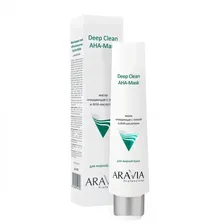 Маска для лица ARAVIA Professional Deep Clean AHA-Mask очищающая с глиной и AHA-кислотами, 100мл