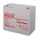 Battery CyberPower Professional series RV 12-55, voltage 12V, capacity (discharge 20 h) 60Ah, capacity (discharge 10 h) 55.6Ah, max. discharge current (5 sec) 660A, max. charge current 17A, lead-acid 