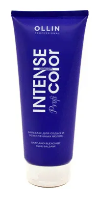 OLLIN Professional Бальзам Ollin Professional Intense Profi Color для седых и осветленных волос-0