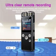 Professional Voice Activated Digital Audio Recorder 16GB 32GB w/ Timer Recording