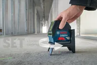 Комбинированный лазер Bosch GCL 2-15 G Professional + RM1 + BM3 clip + кейс