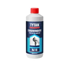 Очиститель для ПВХ EUROWINDOW №10, TYTAN Professional, 950 мл