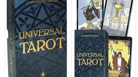 UNIVERSAL TAROT PROFESSIONAL EDITION MY FIRST IMPRESSIONS 👀 MONSTER DECK 🤯 RIDER WAITE SPOOF 🤣