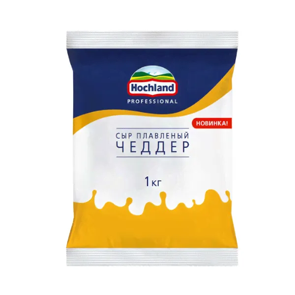 Сыр HOCHLAND Professional Чеддер плавленый ЖИДКИЙ 1 кг-0