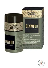Гель-крем ALPHA HOMME GENWOOD для лица,ESTEL PROFESSIONAL -50 мл