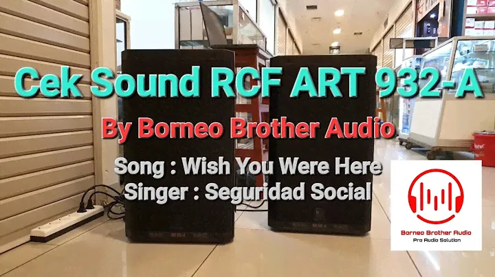 Cek Sound RCF ART 932-A , Speaker Aktif Professional 12" 2100 Watt #rcf #rcfaudio #art932a