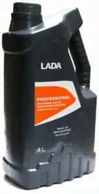 Масло моторное LADA PROFESSIONAL 5W-40, SL/CF, 4л (полусинтетика) LADA 88888R15400400