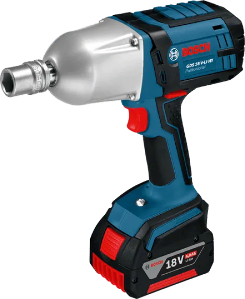 Аккумуляторный ударный гайковёрт Bosch GDS 18 V-LI HT Professional-0