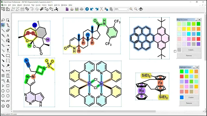 ChemDraw Prime to Pro to Office v2