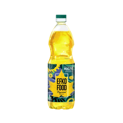 Масло подсолнечное EFKO FOOD Professional 1 л-0