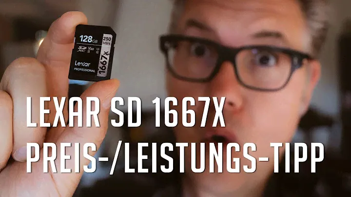 Lexar 1667x UHS-II SD-Karte - Schnelle SD-Karte für kleines Geld.