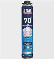 Пена монтажная TYTAN Professional 70 зимняя 870 мл (коробка 12шт)