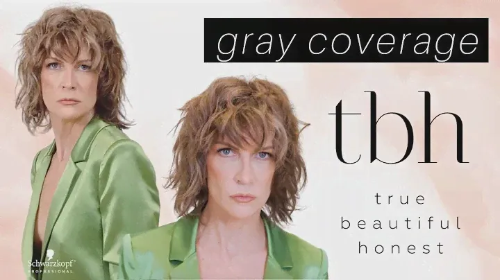 gray coverage with tbh 🌱 true beautiful honest hair color | Schwarzkopf Professional