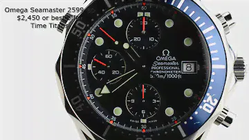 Omega Seamaster Professional Chronograph 2599.80 Caliber 1164 COSC 42MM XL 300M Diver