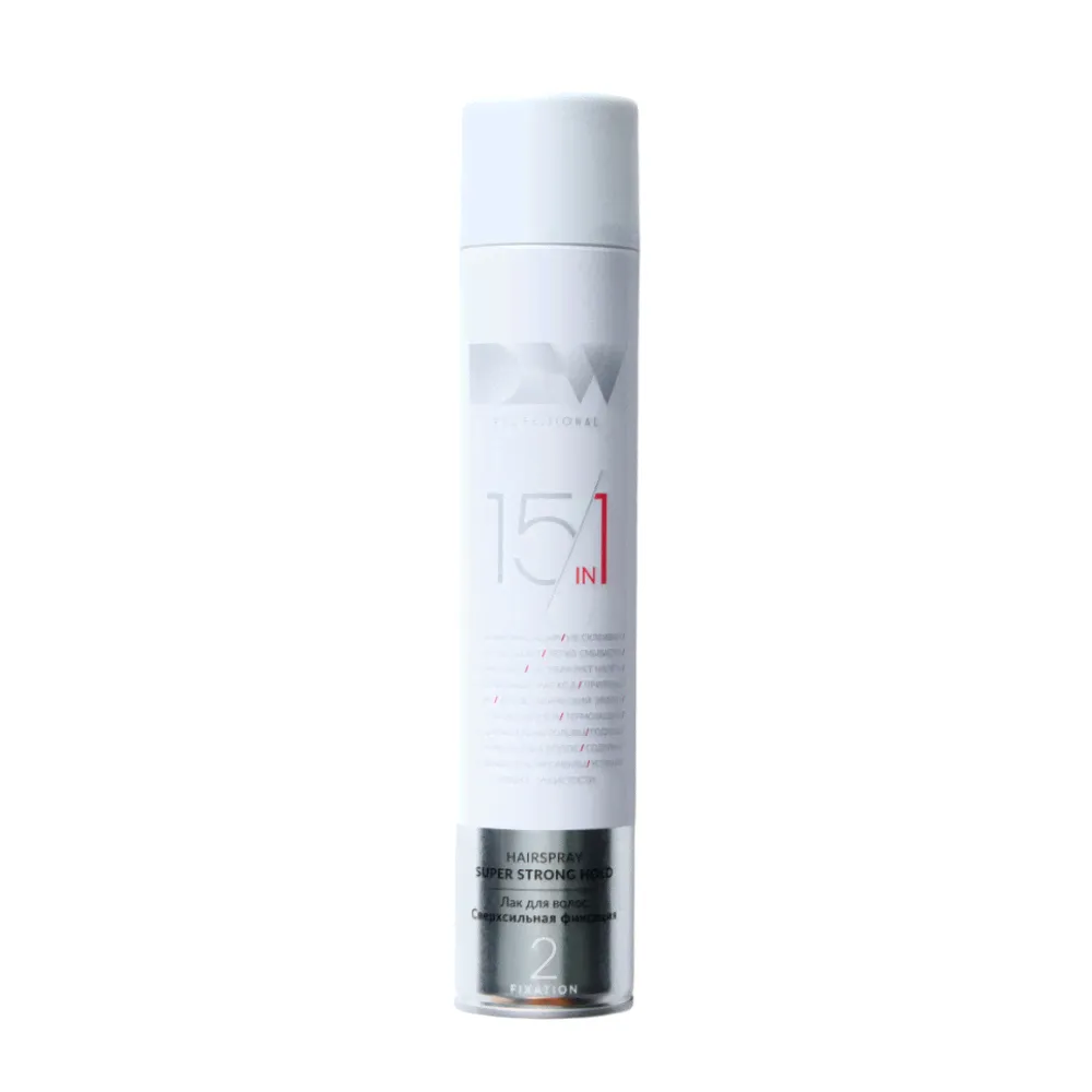 Лак для волос 15 в 1 сверхсильной фиксации / DEW PROFESSIONAL 500 мл DEW PROFESSIONAL
