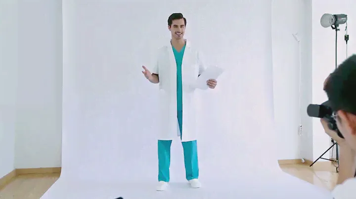 Hospital Lab Coat Uniform Sets for Doctor