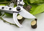Bypass Pruning Shears Heavy Duty Hand Garden Scissors Professional Trimmer Secateurs,Carbon Steel SK5 Blade