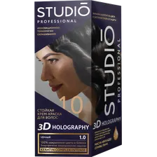 STUDIO PROFESSIONAL краска для волос 1.0 Черный