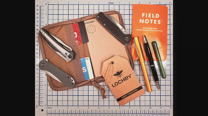 Lochby Pocket Journal Navy  unboxing + quick review