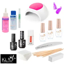 Наборы гель-лаков Klio Professional с лампой SUN 2 48W Soline Charms