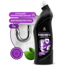 Grass Средство для прочистки канализационных труб «Digger-gel» Professional, 1 л