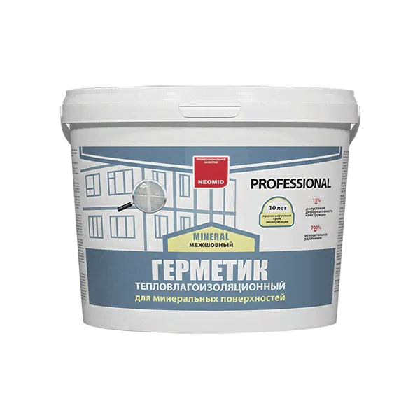 NEOMID ТЕПЛЫЙ ДОМ MINERAL PROFESSIONAL-Герметик строительный