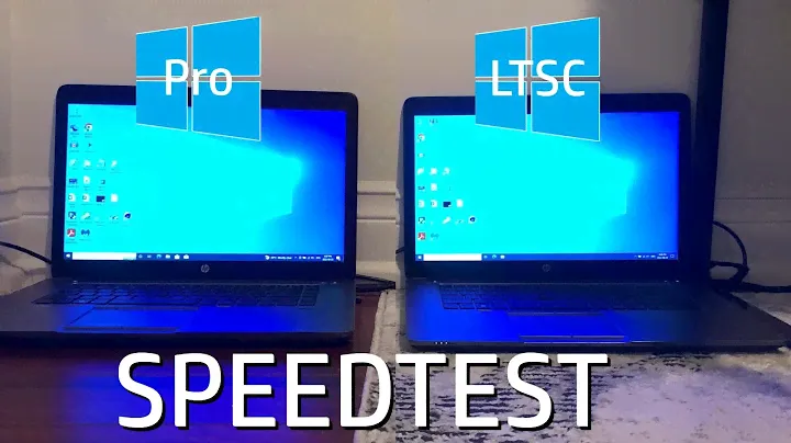 Windows 10 Pro vs Windows 10 LTSC 2021 - Speed Test
