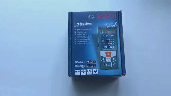 Обзор.Лазерная рулетка BOSH  professional GLM 50 C