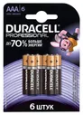 Набор батареек Duracell Professional AAA LR03/MN2400 6шт.