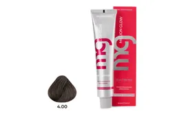 TNL Professional Крем-краска для волос Million glow Silk protein, 4.0 коричневый, 100 мл