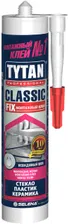 TYTAN PROFESSIONAL CLASSIC FIX / ТИТАН ПРОФЕШИОНАЛ КЛАССИК ФИКС клей монтажный каучуковый, картридж, прозрачный (310мл)
