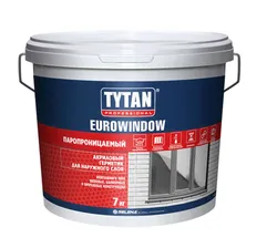 Tytan Professional Eurowindow / Титан герметик акриловый пароизоляционный для наружных работ