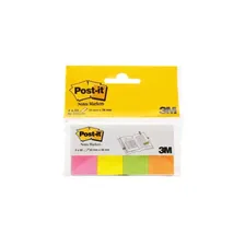 Закладки клейкие POST-IT Professional, бумажные, 20 мм, 4 цвета х 50 шт., 670-4N